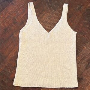 Old Navy Cream Knit Top